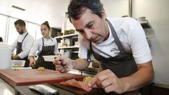 Culler de Pau hac�a este lunes historia al convertirse en el primer restaurante gallego con dos estrellas