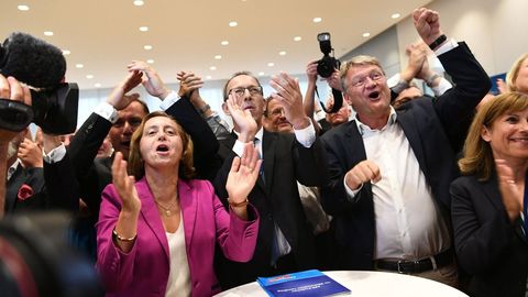 La extrema derecha AfD fue el segundo partido m�s votado en las elecciones de Sajonia. 