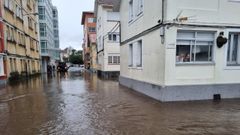 Zona del parque del r�o C�vado, en Fene
