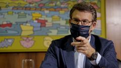El presidente Alberto Nez Feijoo, en una imagen de archivo