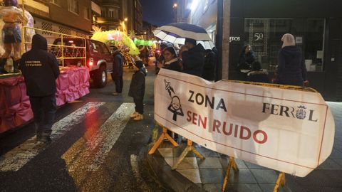 La cabalgata de Ferrol cont� con una zona sin ruido pensada para ni�os y ni�as con TEA.