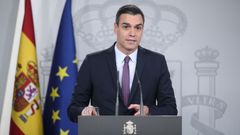 Rueda de prensa de Pedro S�nchez tras el primer Consejo de Ministros