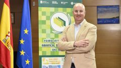 Miguel Higuera dio una charla en el�monogr�fico del porcino que se celebr� en Semana Verde, en Silleda