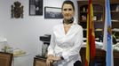 Mar�a Elena Steinger, en su despacho en la Fiscal�a de A Coru�a