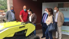 Visita al proyecto de valorizaci�n de residuos agrarios