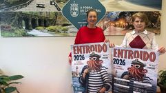 La concejala Patricia Lojo y la t�cnica Fita Sanisidro presentaron el cartel