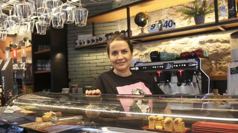 Isabel Reboredo, del Marco Gastrobar, que abri hace un ao en el corazn de la zona monumental.