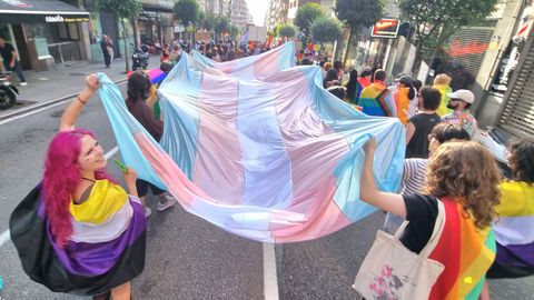 Día del Orgullo en Vigo.