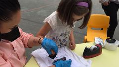 El colegio Divina Pastora de Ourense se convierte en un campamento hist�rico