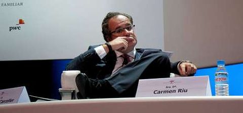 Demetrio Carceller, en el consejo de administraci�n que en septiembre del 2013 desbanc� de la presidencia a Manuel Fern�ndez.