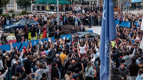 Acto de Leo Messi en el Palacio de los Deportes de Oviedo