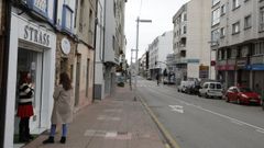 Avenida de Arcadio Pardi�as, en Burela