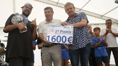 Entrega del primer premio del certamen de pintura mural Amarte