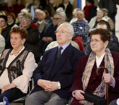 En el centro cívico de Monte Alto homenajearon a tres veteranos usuarios de la instalación.