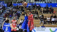 Britany Miller en un partido con el Ensino