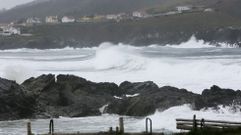 El paso de Beatrice por la costa de Ferrolterra