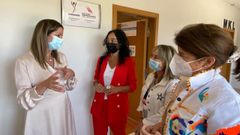 Lara M�ndez con miembros del vivero Cei Nodus