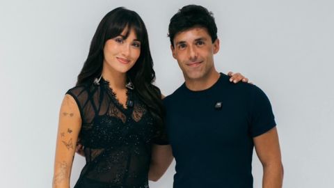 Imagen de Aitana y el Mago Pop presentando su nuevo proyecto