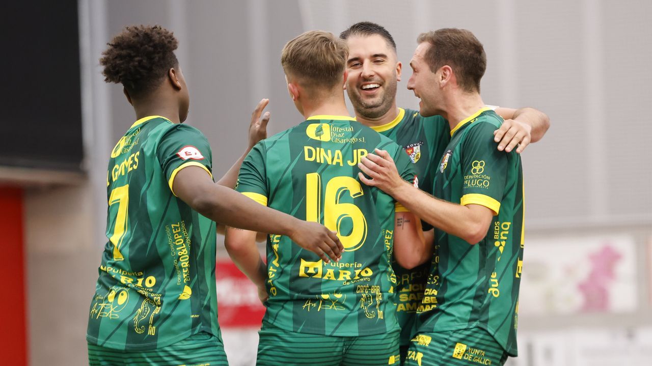 El Xove FS impone su superior categoría y derrota al Outeiro de Rei (3-8) en la Copa Galicia