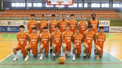 Plantilla del Calvo Basket Xiria esta temporada