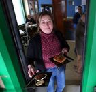 El bar Alameda sirvi� raciones de vieiras y empanadas. 