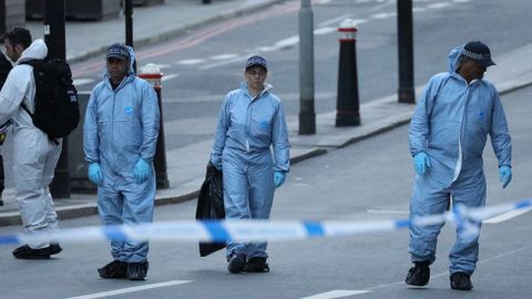 Investigaciones tras el atentado del s�bado en  Londres