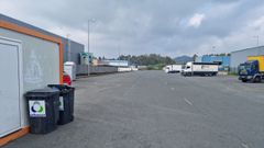 Explanada de R�o do Pozo, ya libre de camiones