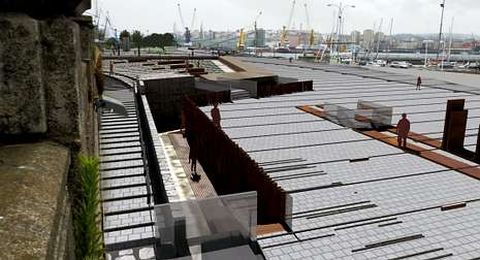 Los restos arqueol�gicos podr�n verse desde la azotea del p�rking