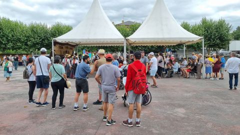 La feria atrajo a Rubin a numerosos visitantes