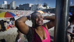 El �ltimo fin de semana de mayo se batieron r�cords de temperatura en A Coru�a (en la foto, Riazor)