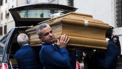 Salvini y Di Maio ir�n este lunes al entierro del carabinero asesinado a pu�aladas el viernes en Roma por dos turistas estadounidenses