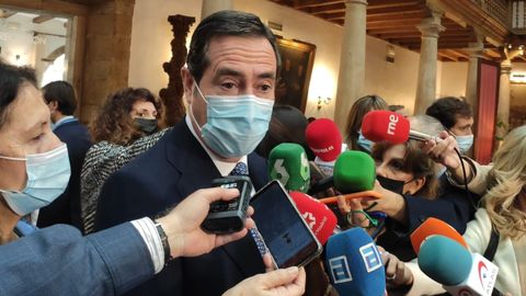 Antonio Garamendi, presidente de la CEOE