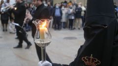 Procesi�n de la Caridad y el Silencio en el S�bado Santo de Ferrol