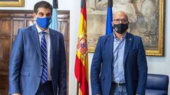 Gabriel Al�n y Jos� Manuel Baltar se reunieron en la Diputaci�n