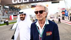 Luca di Montezemolo.Luca di Montezemolo, expresidente de Ferrari, en el Gran Premio de Barin