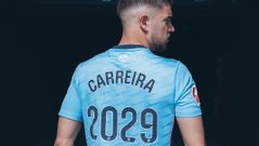 Sergio Carreira firma con el Celta hasta el 2029
