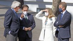 Felipe Gonz�lez, Jos� Manuel Albares, Nadia Calvi�o y Alberto N��ez Feijoo, este mi�rcoles en A Toxa