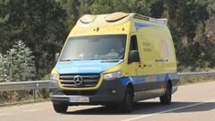 Imagen de archivo de una ambulancia.