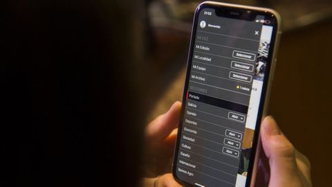 Imagen de archivo de un iPhone