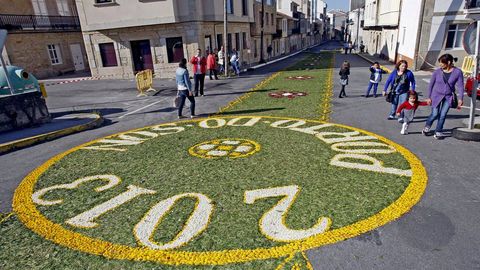 ALFOMBRAS DIA DE CORPUS EN BARBANZA