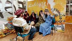 En una imagen de archivo, el autob�s de Cooperaci�n Galega inclu�a actividades enfocadas hacia el p�blico juvenil.