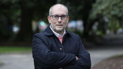 El escritor asturiano Eloy Gay�n (Oviedo, 1964). 
