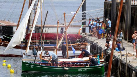 Encontro de Embarcacións Tradicionais de Galicia en Ribeira