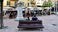 El centro de Oviedo.