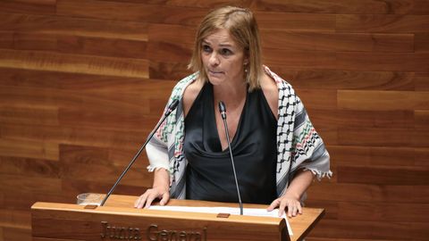  La diputada de Somos Asturies, Covadonga Tom� 