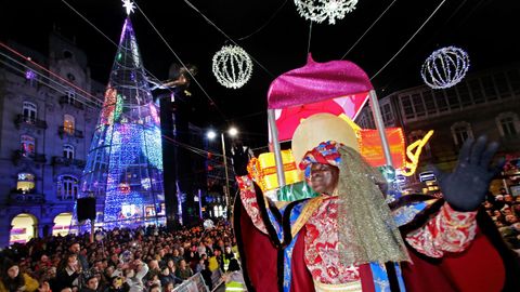 Cabalgata de Reyes, en Vigo