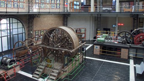 Interior del Museo de la Minera de Asturias