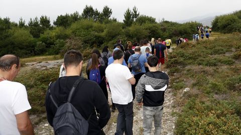 Andaina solidaria Congalsa POR EL MONTE DE A CUROTA