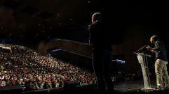 La visita de Pablo Iglesias a Galicia