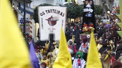 La s�tira reina de nuevo en el entierro del Meco en Vigo